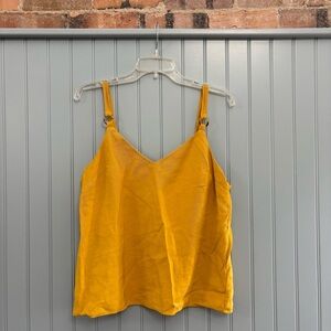 Topshop Mustard Tank Top Size 10